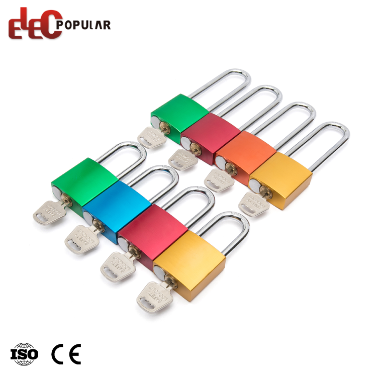 Cadenas en aluminium à clés identiques bon marché pour cadenas de sécurité de l'industrie