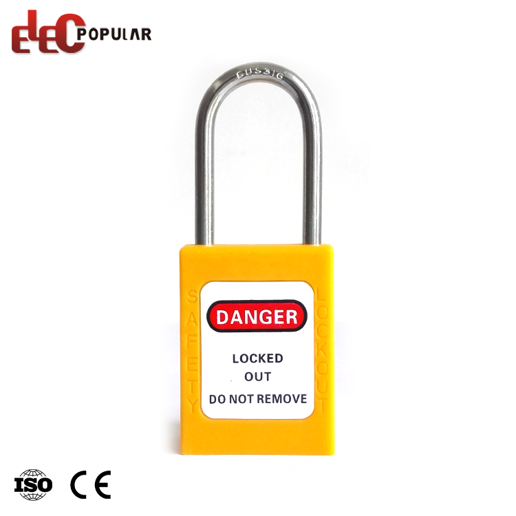 Cadenas de sécurité de faisceau de serrure d'acier de 38mm d'OEM